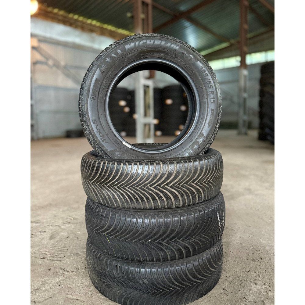 Б/У Michelin 195/65R15 Alpin 5 91H Germany (6 мм)