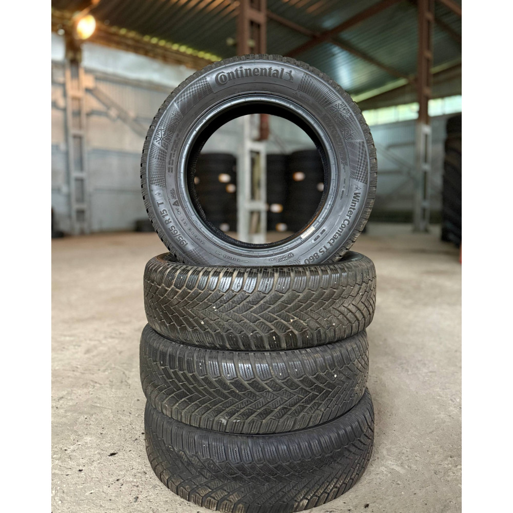 Б/У Continental 195/65R15 WinterContact TS860 91T (5,5 мм)